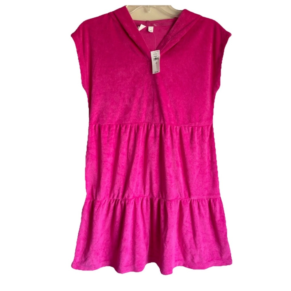 Gap Hooded Terry Swimsuit Cover-Up Dress